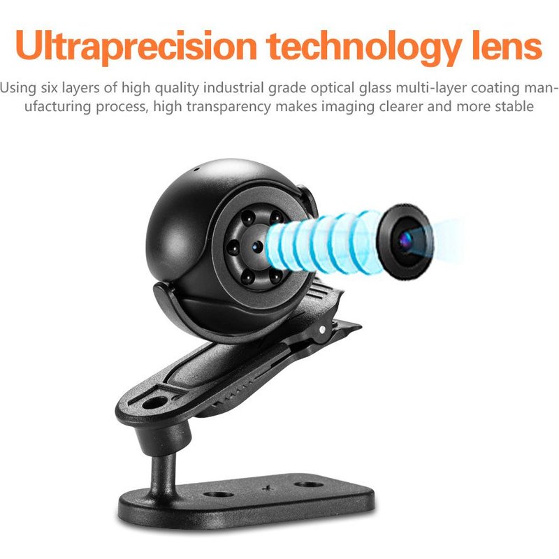 1080P sans fil Vision nocturne HD USB vidéo professionnel maison extérieure détection de mouvement WIFI Mini IP soutien TF carte caméra de sécurité