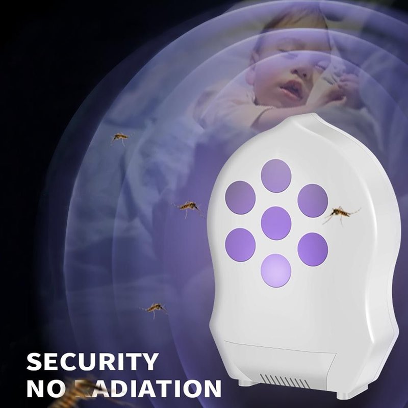 Électrique pas de bruit pas de rayonnement maison répulsif moustique tueur lampe insectes tueur mouches piège lampe USBAnti moustique lampe lumière