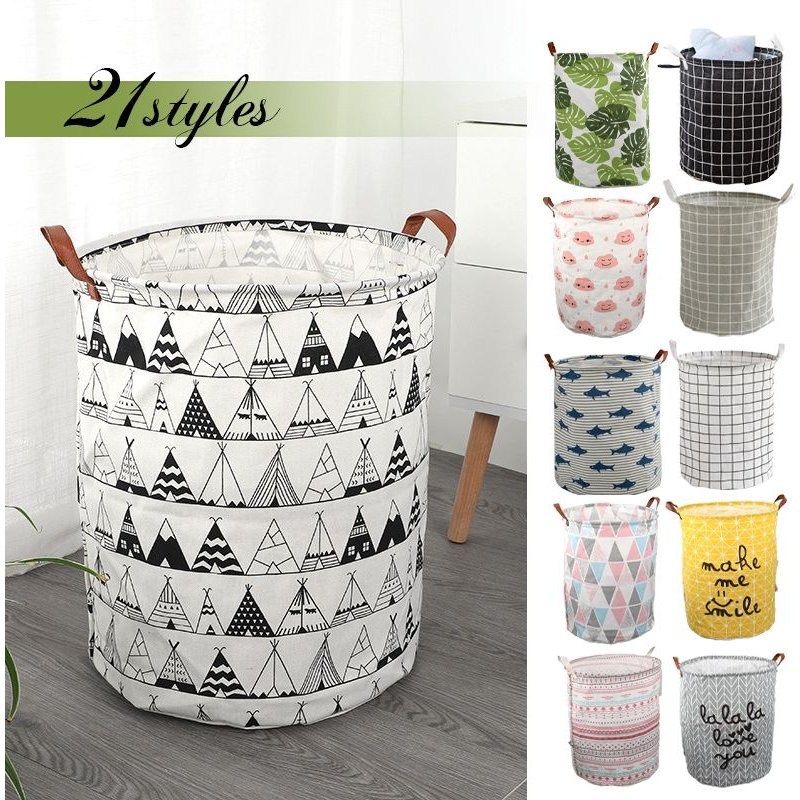 Grand Panier ¿¿ Linge 40x50cm, Panier De Rangement ¿¿Tanche Pour V¿ºtements Sales, Panier De Rangement Pour Jouets D'enfants, Articles Divers, Organisateur De Buanderie