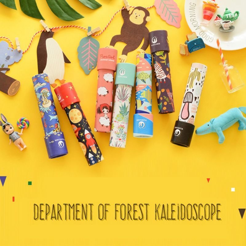 Bon66 Jouet Classique Pop Kaléidoscope Enfants Jouets Enfants Science Éducative Jouet Y4ud