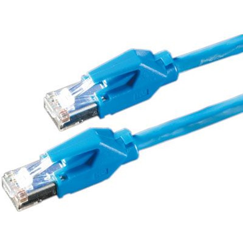 Draka Comteq Hp-ftp Patch Cable Cat6, Blue, 10m Câble De Réseau Bleu