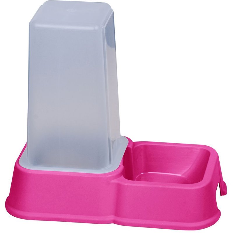 Distributeur De Croquettes - 1,5 L - Fuchsia