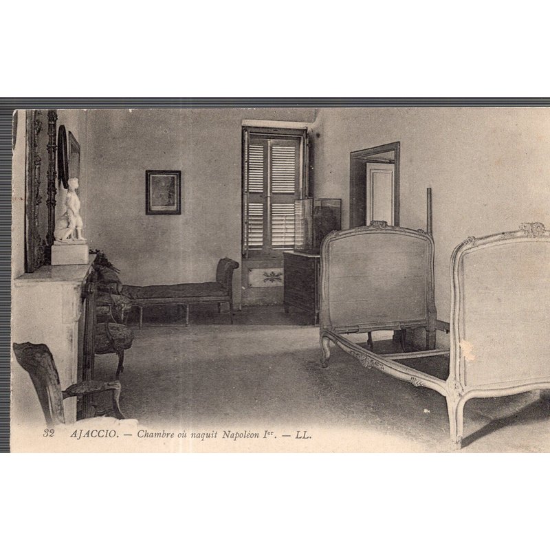 Carte Postale D' Ajaccio (Corse) Chambre Où Naquit Napoléon (Réf.32)