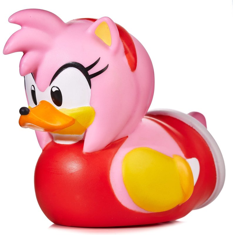 Numskull - Mini Tubbz Canard De Bain - Sonic Le Hérisson - Amy Rose (Édition Baignoire) - 8cm