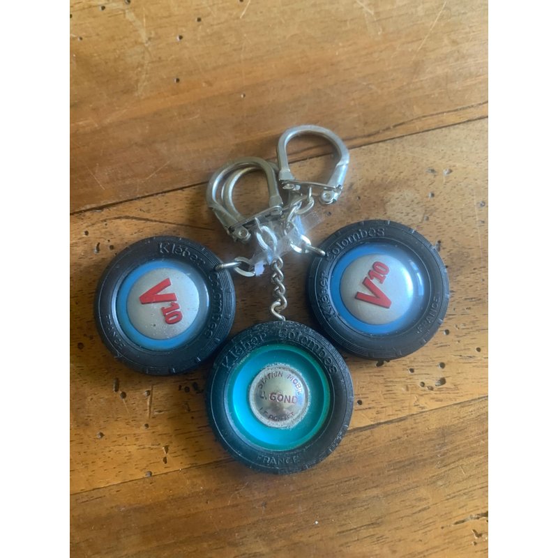 Lot De 3 Porte Clé Pneus Kléber V 10
