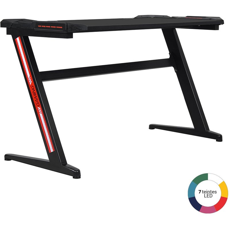 Bureau Gamer À Led Lara