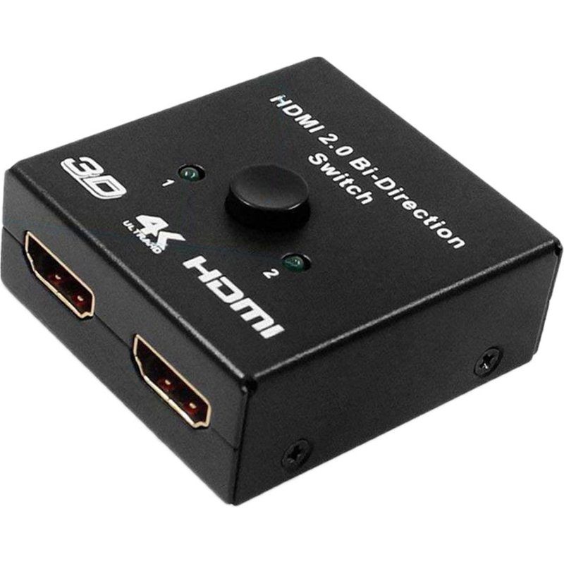 HDMI 2.0 commutateur bidirectionnel commutateur commutateur sélecteur sélecteur hub 4K 3d MagiDeal