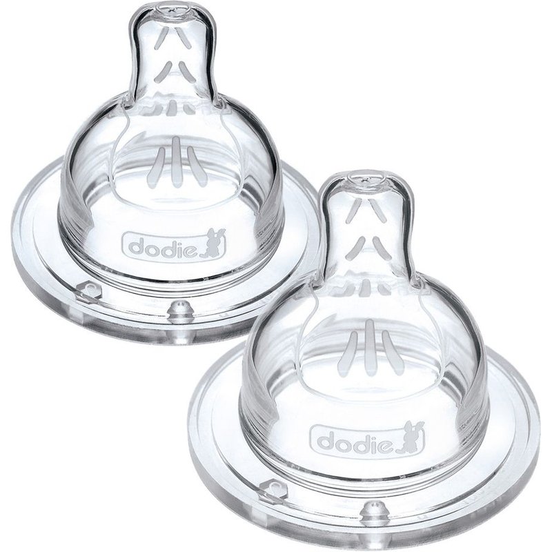 Lot De 2 Tétines Silicone Plates Sensation+ Débit 4