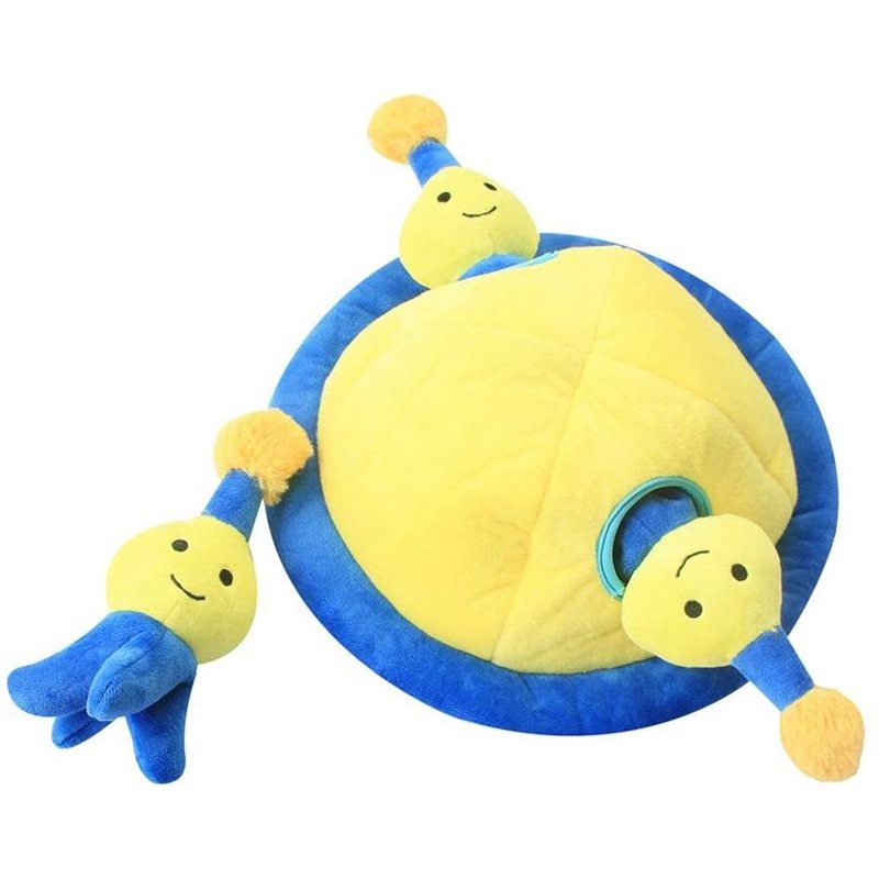 Jouet Pour Chien Pratique Jouet Pour Chien Interactif En Peluche À Cache-Cache Durable Adapté Aux Petits Et Moyens Chiens Animaux De Compagnie Alien