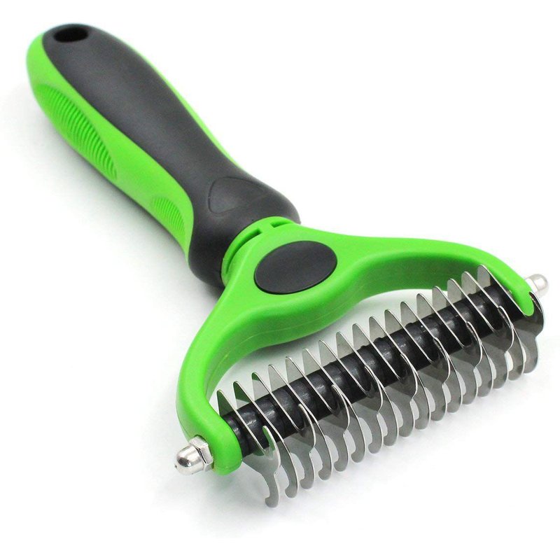 Peigne Pratique Pour Démagnétisation Des Animaux Avec Râteau À Double Face Pour Chiens Et Chats Élimine En Douceur Les Tapis Sous-Vêtements Amples Emmêleurs Et Noeuds Com