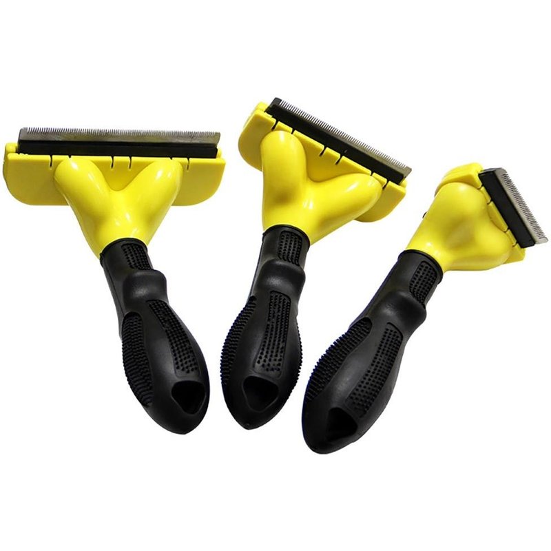 Peigne,Peignes D'épilation Des Poils De Chien En Acier Inoxydable Pour Fourrure, Peigne Pour Chien De Compagnie - Type 100mm