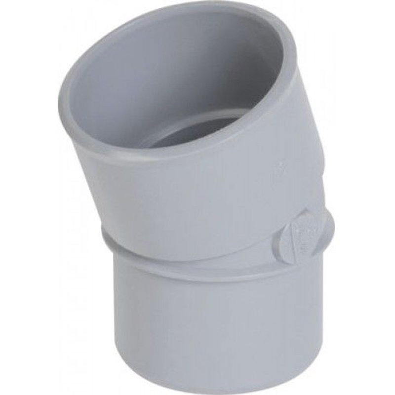 Coude PVC à 20° mâle / femelle - Ø 40 - CH2 NICOLL