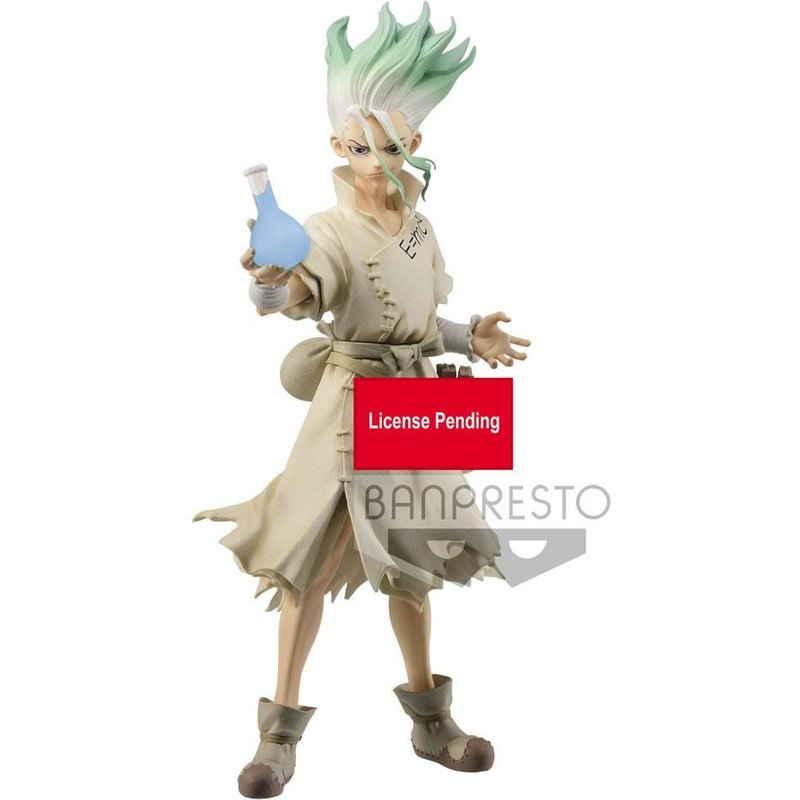Dr. Stone Statuette Pvc Stone World Senku Ishigami 18 Cm