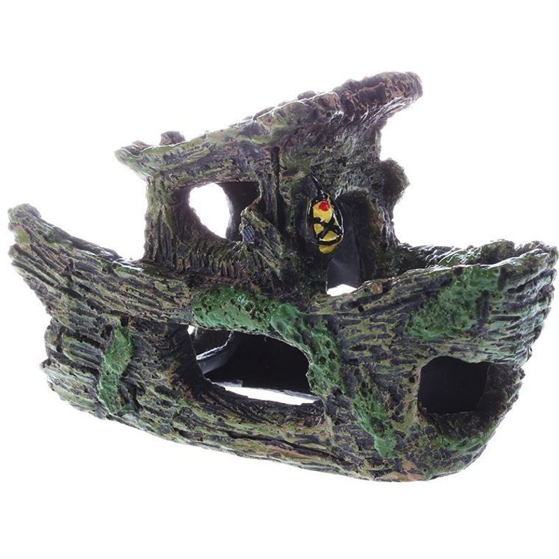 Forme D'aquarium Décoration De La Grotte De Grotto Réservoir De Poissons Forme De Terrarium Décoration 88x150mm