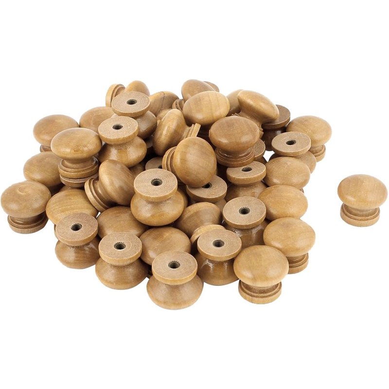 Tiroir de porte meuble en bois Meuble utile meuble de placard bouton rond poignée de traction