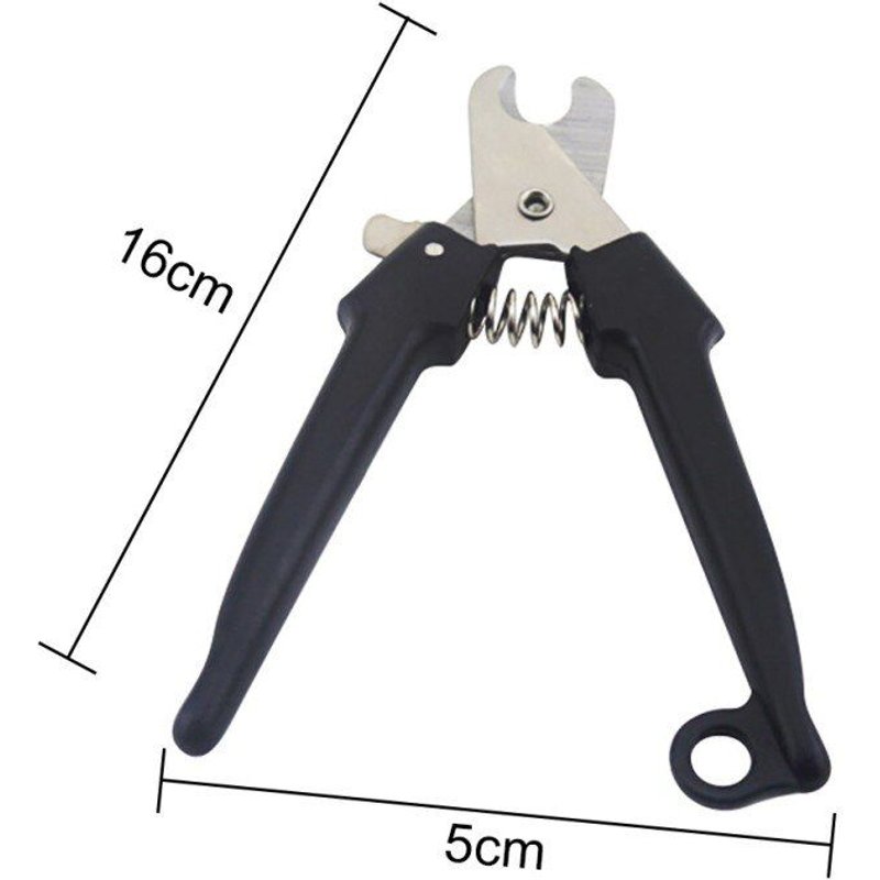 Coupe-Ongles Professionnel En Acier Inoxydable Pour Chiens Chiot Ciseaux De Toilettage D'animaux Fournitures Pour Chiens