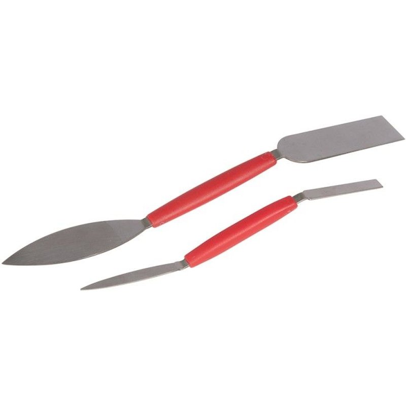 Lot de 2 spatules de stucateur - Jeu de 2