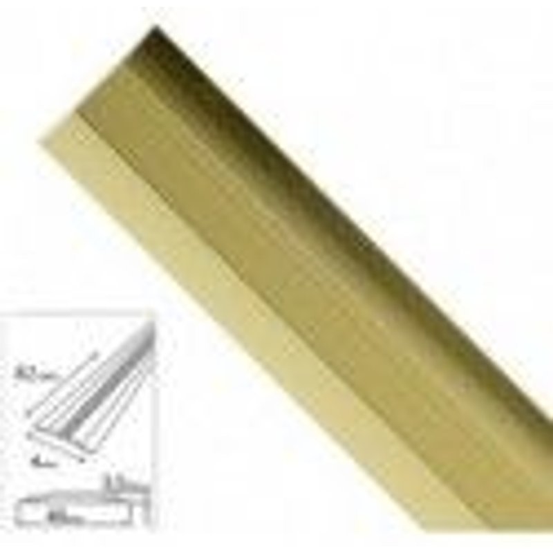 Tapajuntas Adhesivo Para Moquetas Metal Oro 82,0 cm.