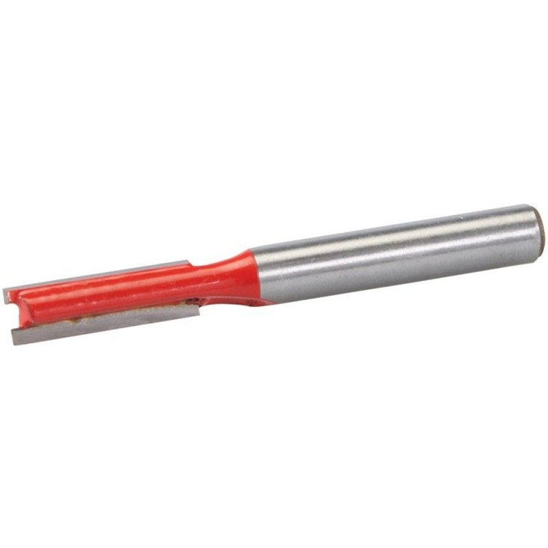 Fraise droite métrique 1/4" - 6 x 20 mm