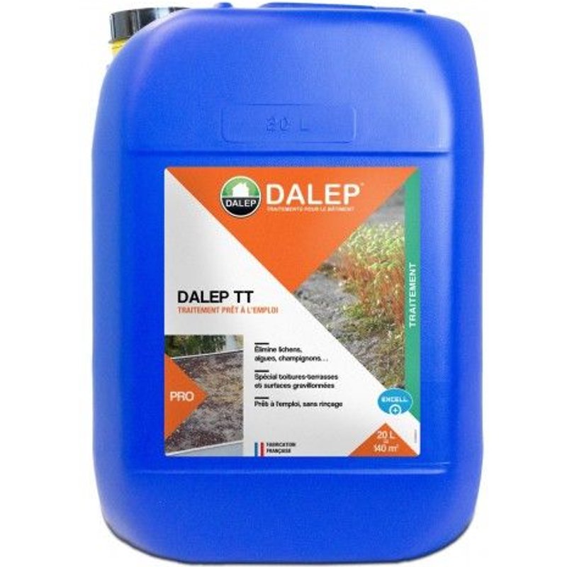 Antimousse fongicide toitures - terrasses 20 L TT DALEP