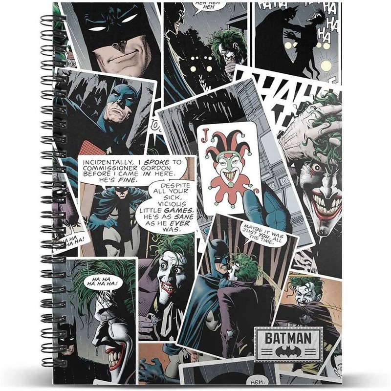 Dc Comics - Carnet De Notes A4 Joker Comic