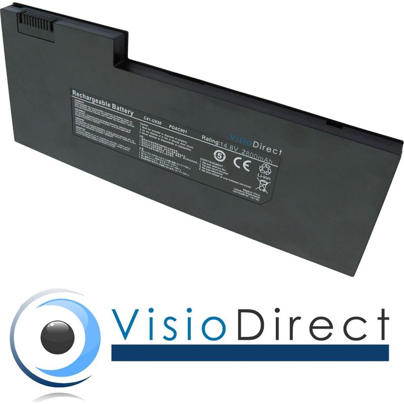 Batterie 14.8V 2400mAh pour ordinateur portable ASUS UX50V-RMSX05 - Visiodirect -