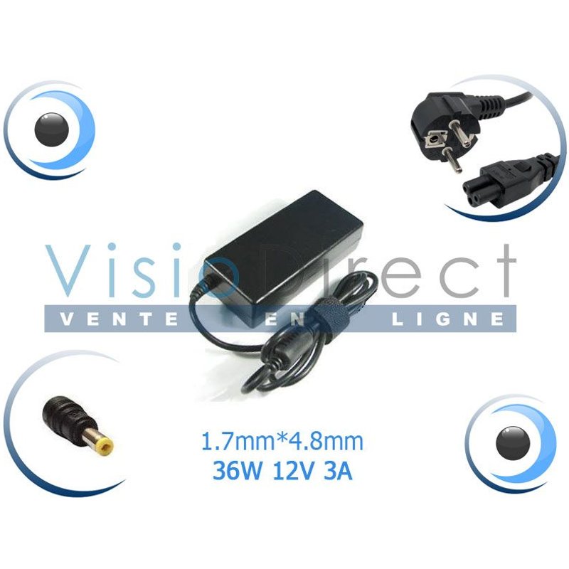 Adaptateur Alimentation Chargeur pour portable ASUS EEE PC 900SD - Visiodirect -