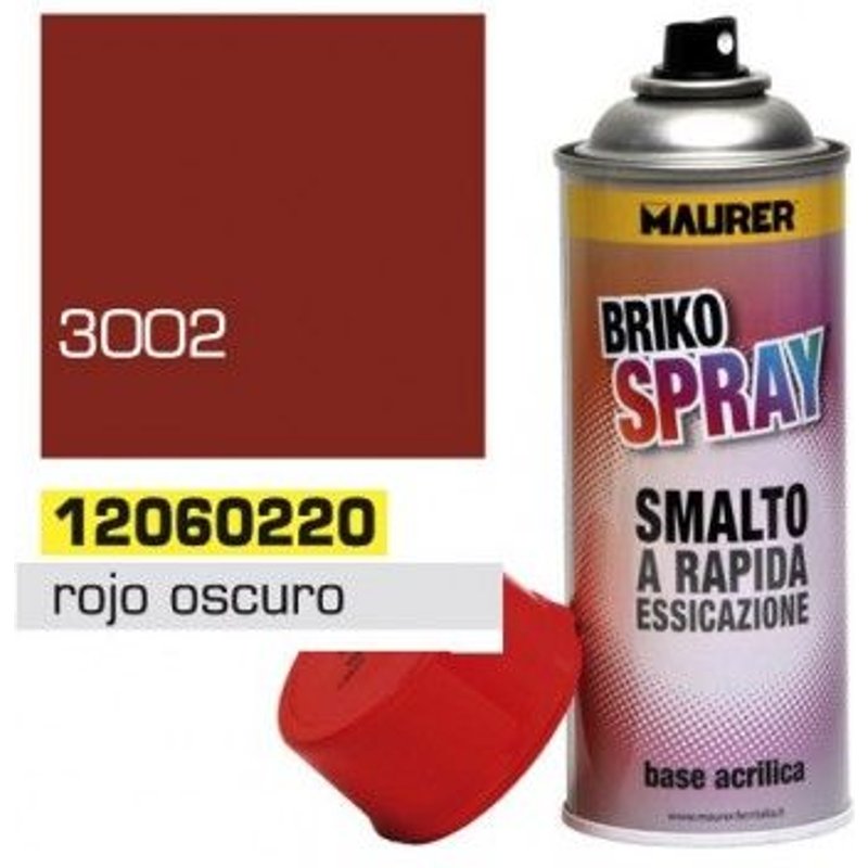 Spray Maurer rouge foncé carmin 400 ml