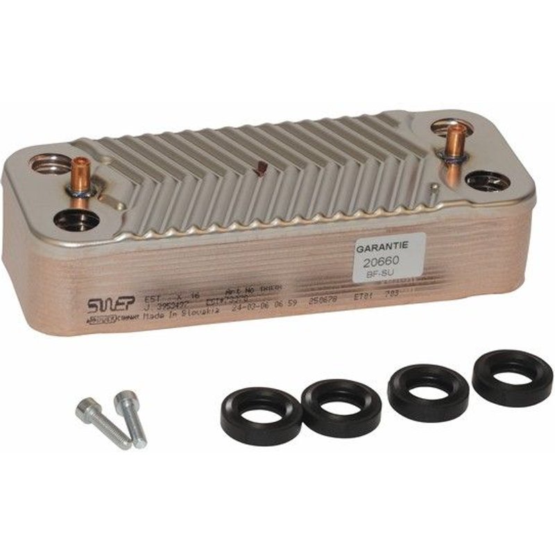 Echangeur sanitaire 16 plaques - DIFF pour Chaffoteaux : 65116537