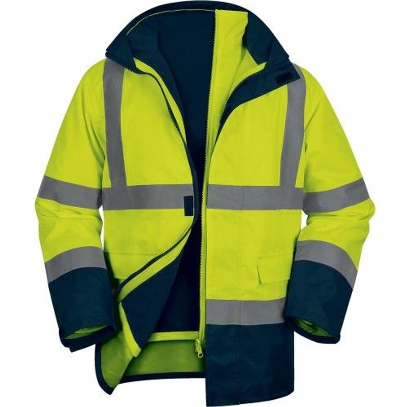 Parka de travail - haute visibilité - 3XL - jaune fluo - SPEED DELTA PLUS