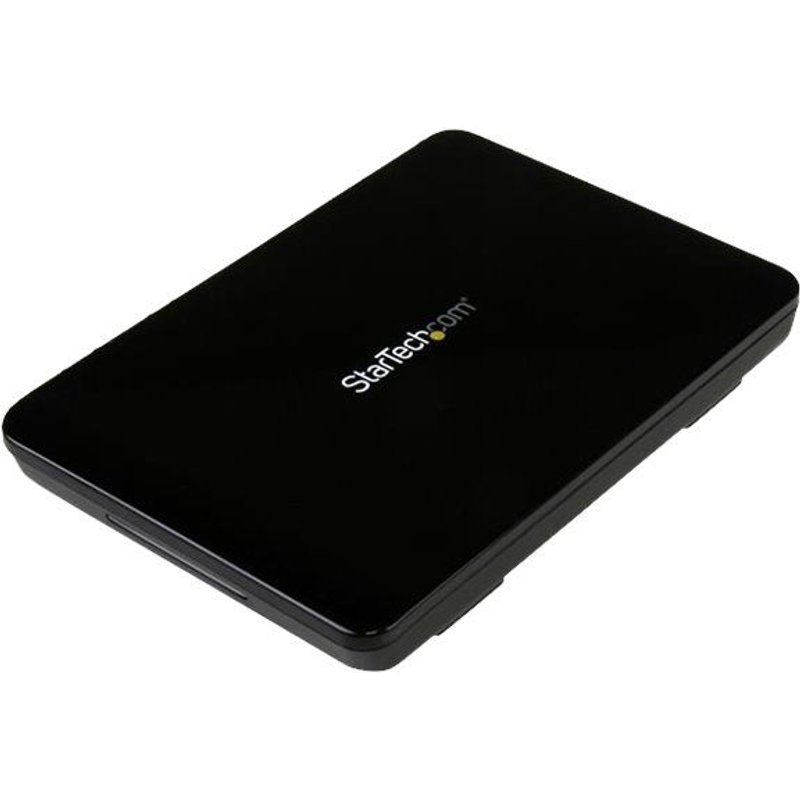 StarTech.com Boîtier USB 3.1 (10 Gb/s) sans outil pour disque dur SATA de 2,5" - Boîtier HDD / SSD SATA portable avec USB-C - Boitier externe - 2.5" - SATA 6Gb/s - USB 3.1 (Gen 2) - noir