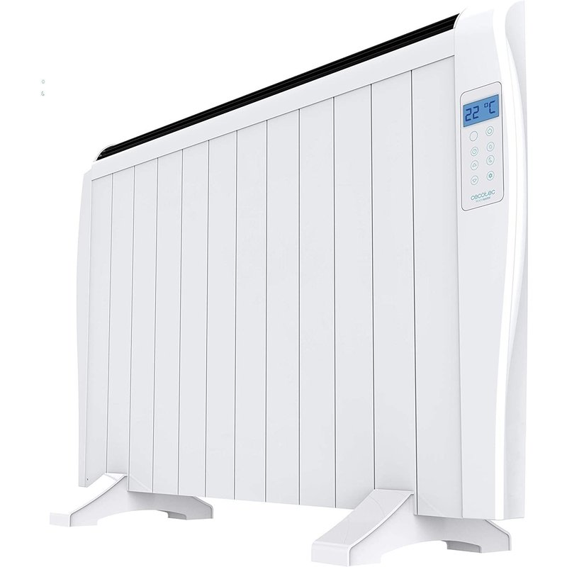 Radiateur Émetteur Thermique Avec 12 Éléments En Aluminium 1800w Blanc