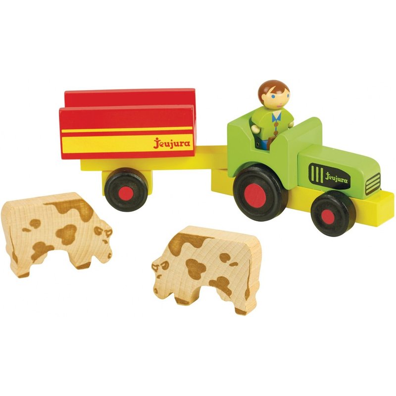 Jeu De Construction Coffret Tracteur Et Remorque