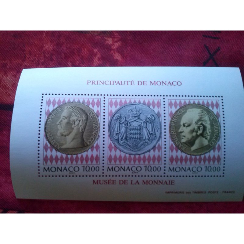 Vend Superbe Bloc Neuf *** N°66 Monaco