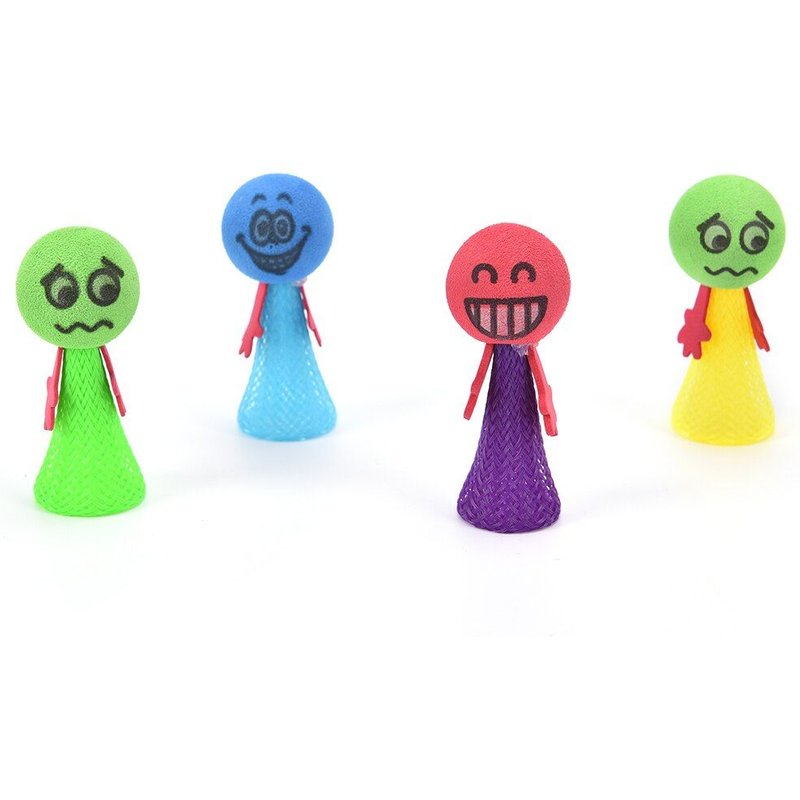 1 Pc Drôle Saut Chat Jouet Pet Chat Jouet Balle Couleur Aléatoire Chaud Nouveau