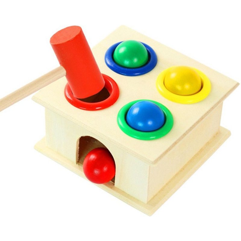 Compétences En Éducation Précoce Enfance Jeu D'apprentissage Amusant Pratique Jouets En Bois Non Toxique Facile Appliquer Interactif Jouer Hit Hamster