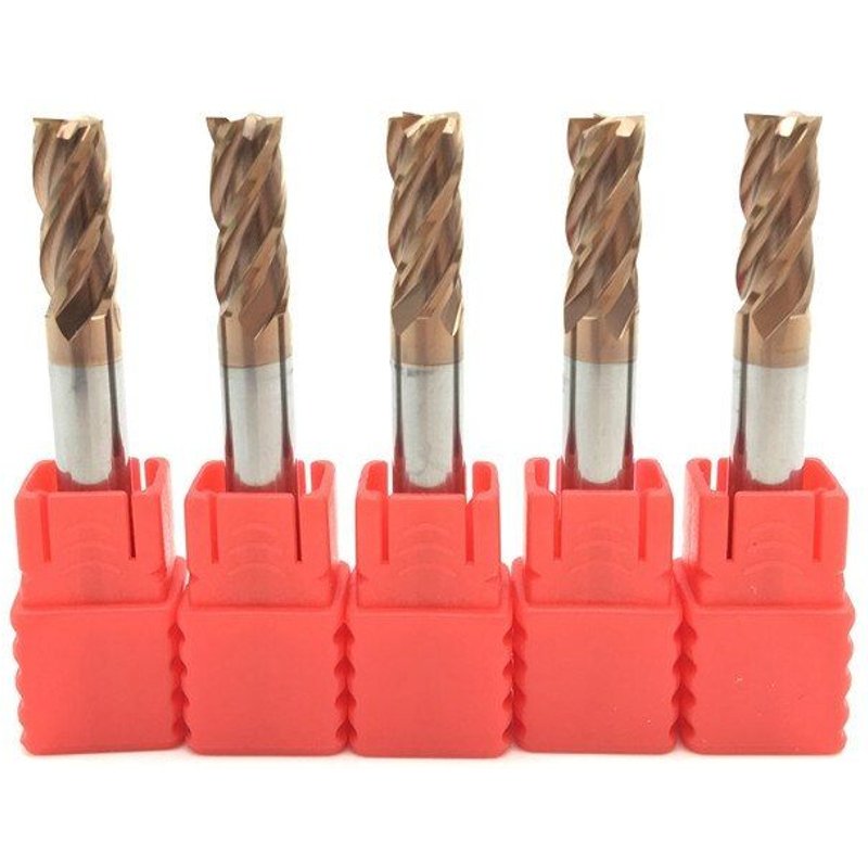 5 pièces 6mm 4 fraises en carbure fraises CNC fraise à fraiser