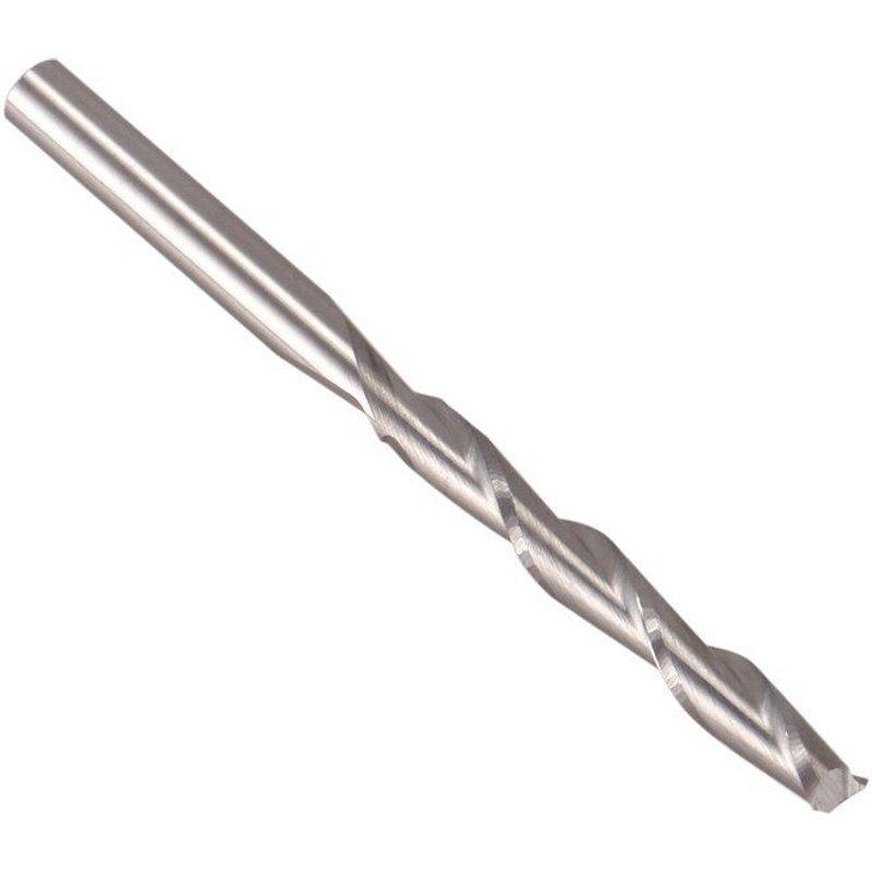 10 Pièces 1/8 Pouces Solide Carbure 3.175Mm Fraise Double Deux Flûte Spirale Peu Cnc Fraises Dec 3.175Mm Cel 25Mm