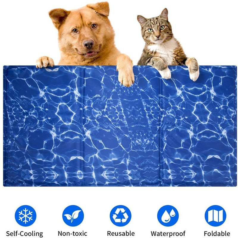 Refroidissement Été Tapis De Protection Pour Chiens Chat Couverture Canapé Chien Matrespirant Animal Chien Lit Été Lavable Pour Petit Moyen Grand Chiens Voiture