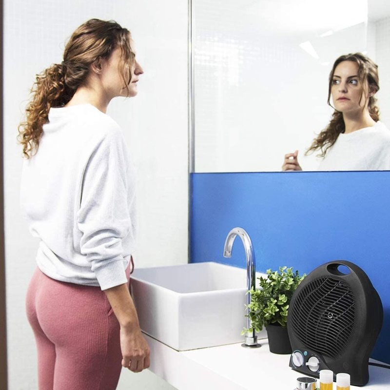 Chauffage Soufflant 2000w Noir