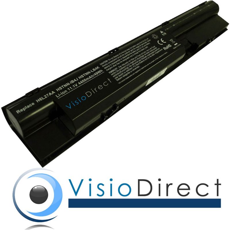 Batterie 11.1V 4400mAh pour ordinateur portable HP COMPAQ Probook 440 G0 - Visiodirect -