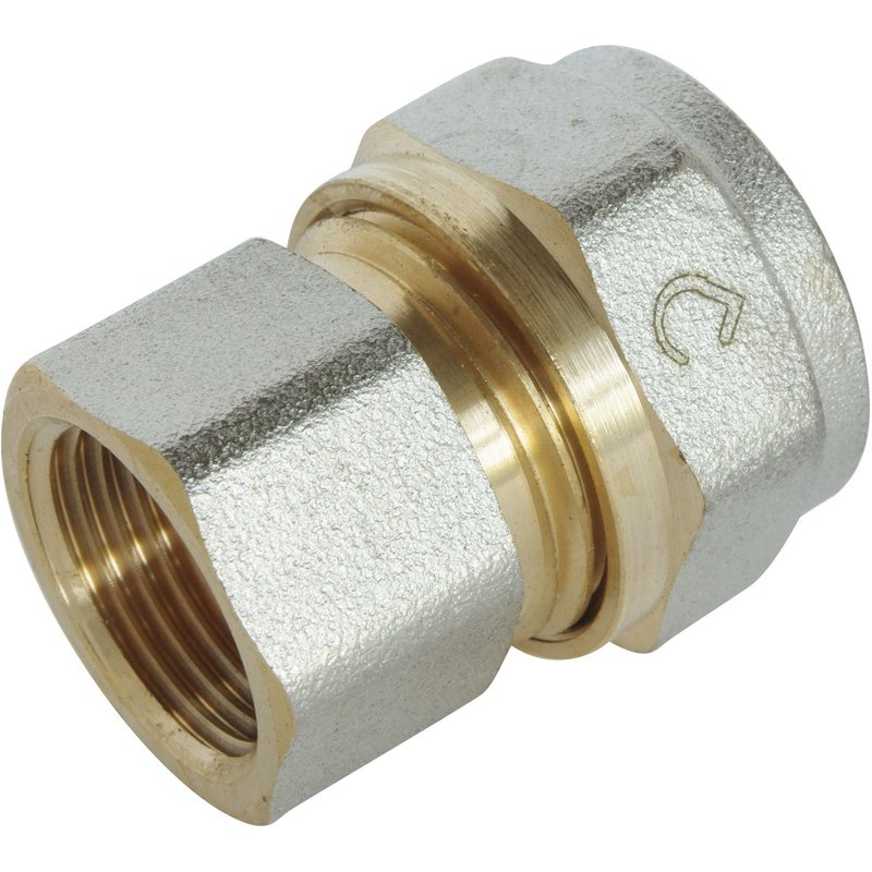 Racccord droit à visser pour tube Multicouche Ø16-F12/17