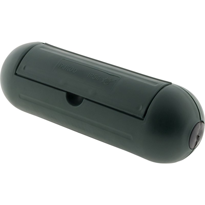 Boîtier de Protection pour prolongateur jardin IP54 - Vert - Zenitech