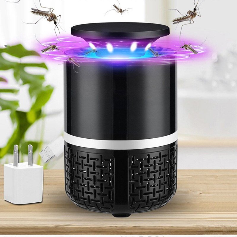 Moustique tueur USB électrique moustique tueur lampe photocatalyse muet lumière LED bug zapper insecte piège outils ravageur Contro #30