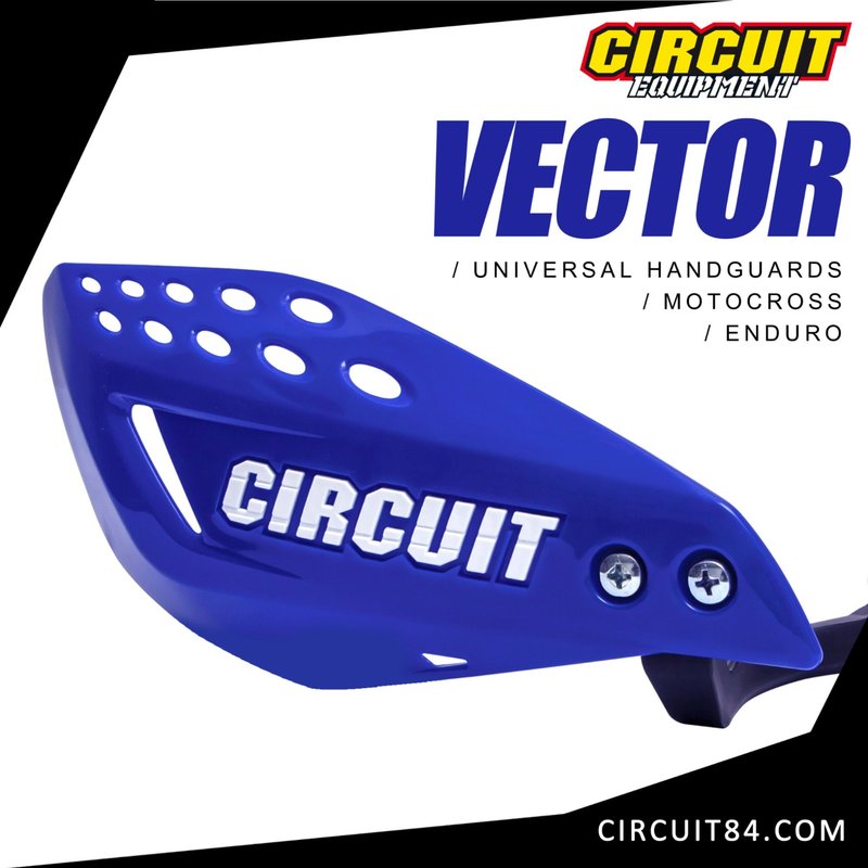 Protèges-Mains Circuit Equipment Vector Bleu