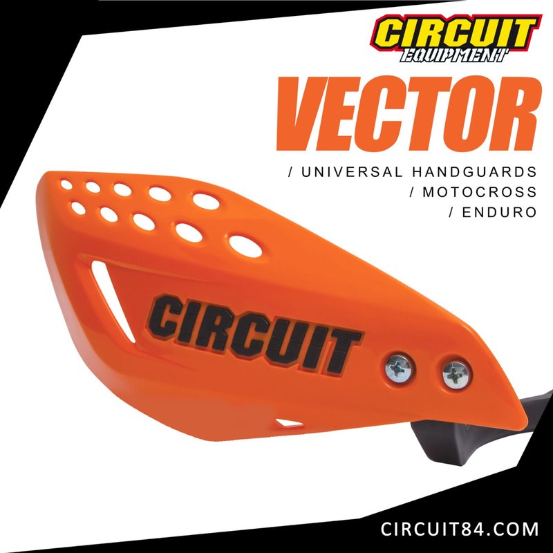 Protèges-Mains Circuit Equipment Vector Orange