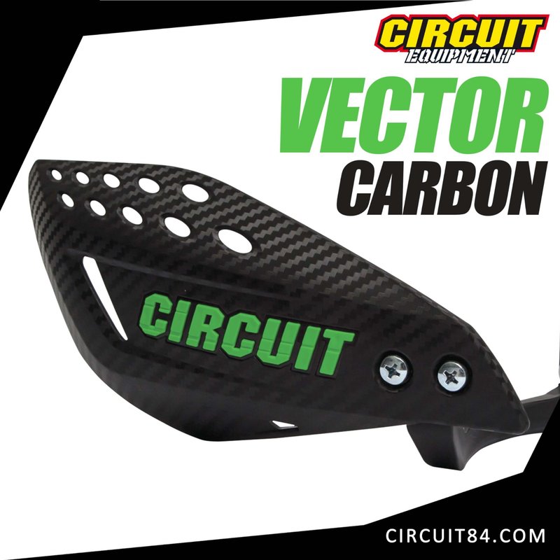 Protèges-Mains Circuit Equipment Vector Carbon Vert