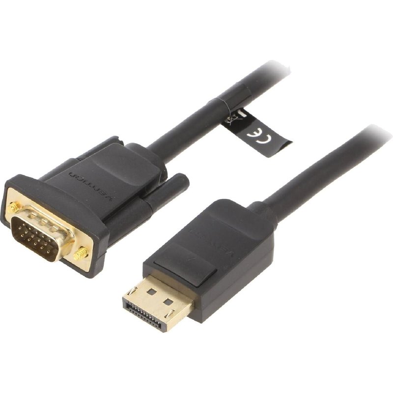 Cable D-Sub HD male DisplayPort male 5m noir