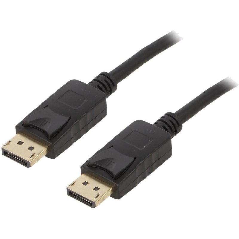 Cable DisplayPort 1.2 male des deux cotes 10m - noir