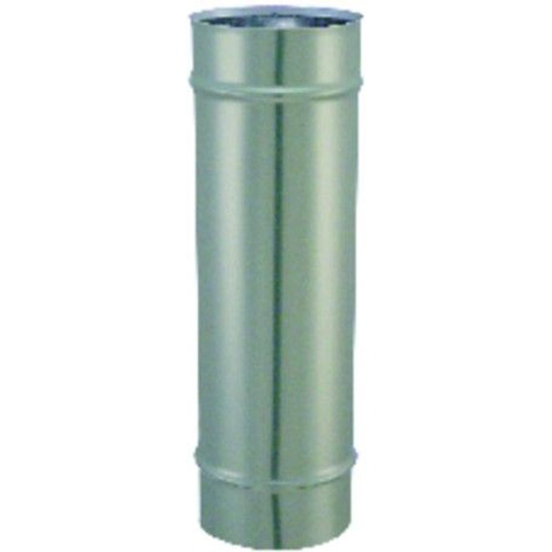 Tuyau Inox Ø125mmx0.5m - Isotip Joncoux : 031212